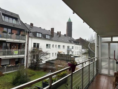 Helle 2-Zimmer-Wohnung mit dem Balkon in Krefeld-Uerdingen zu vermieten!