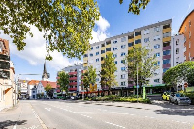 Charmante 3-Zimmer-Wohnung mit Aufzug und Garage im Zentrum