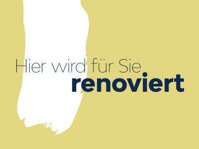 frisch sanierte Einzimmerwohnung bald für Sie verfügbar