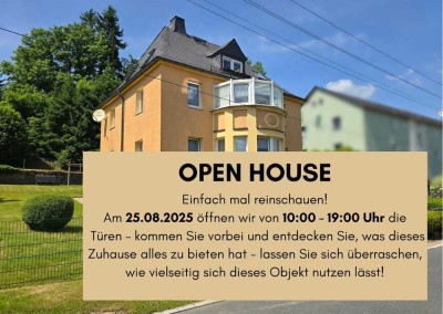 *Open House - am 25.08.2025 von 10.00 Uhr - 19.00 Uhr* Viel Platz für Familie, Büro oder Vermietung