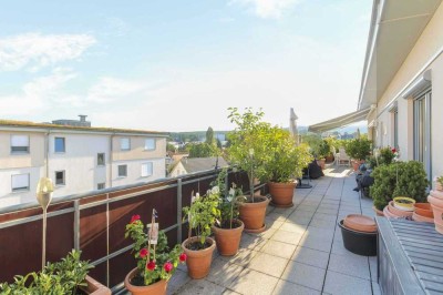 Penthousewohnung mit Dachterrasse und 2 Tiefgaragenstellplätzen in Kelkheim (Taunus)