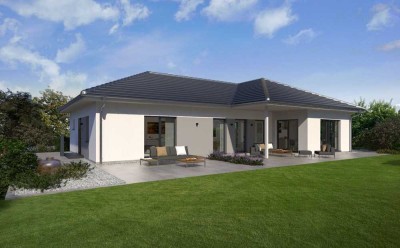 Der Bungalow für große Träume + Einliegerwohnung ! Grundstück im Preis enthalten! Technikfertig!