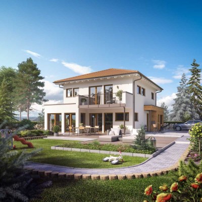 Deine maßgeschneiderte Stadtvilla mit LivingHaus erlebenArchitektonische Perfektion und persönlicher