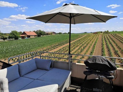 Sonnige 2-Zimmer Wohnung mit schönem Südbalkon mit Aussicht