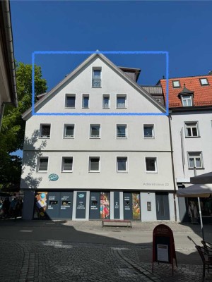 Traumhafte 2,5-Zimmer-Wohnung mit Dachterrasse über den Dächern der Ravensburger Innenstadt