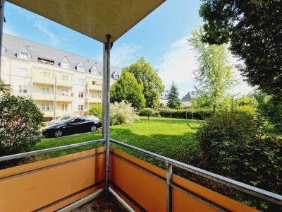 3 Zimmer-Hochparterre-Wohnung mit Balkon in Chemnitz-Gablenz