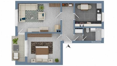 Ricklingen - 2 - Zimmer - Eigentumswohnung mit Balkon