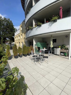 2-Raum-Wohnung mit großer Terrasse