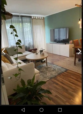 Helle 2-Zimmer Wohnung mit großem Balkon und idyllischer Aussicht