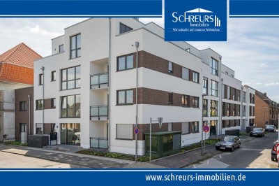 RARITÄT - Luxus-Penthouse, barrierefrei, mit 2 TG-Stellplätzen und Einbauküche im schönen Hüls.