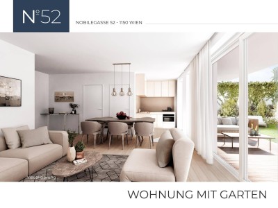 N°52 - 2-Zimmer-Wohnung mit Eigengarten in U-Bahn-Nähe