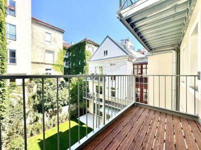Balkon mit Grünblick! Generalsanierte Altbauwohnung nächst Margaretenplatz