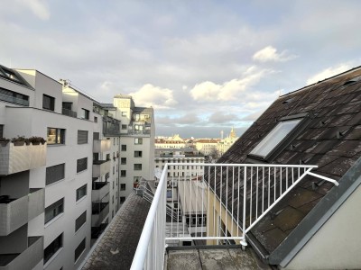 Attraktive 2 Zimmer Wohnung mit Terrasse nahe Antonspark in 1100 Wien zu mieten