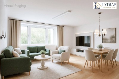 Gemütliche und ruhige 3-Zimmer-Wohnung mit Gemeinschaftsgarten, zentral begehbar, in Best Lage und Top Infrastruktur!