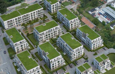 Neubau | 2 ZKBB | 2 OG | Drei Sonnenausrichtungen Ost/Süd/West | Abstellraum | TG-KFZ