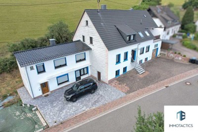 Modernisiertes Zweifamilienhaus über 272 qm & 6 Stellplätzen - Mehrgenerationentraum in Hoppstädten