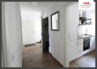 moderne 3-Zi- Erdgeschosswohnung mit Einbauküche und Balkon