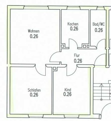 Geschmackvolle, sanierte 3-Raum-Hochparterre-Wohnung mit geh. Innenausstattung mit EBK in Regensburg