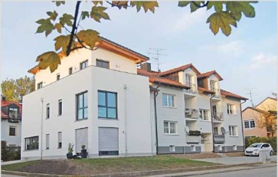 Stilvolle, neuwertige 2-Zimmer-DG-Wohnung mit Dachterrasse in Markt Schwaben