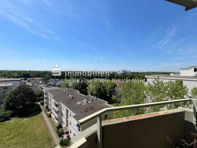 ÜBER DEN WOLKEN WOHNEN – 7. OG,  2 Balkone & Stellplatz