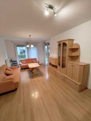 Schöne 2-Zimmer-Wohnung in Seniorenwohnanlage mit Terrasse, Garten und Einbauküche in Nußloch