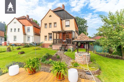 Charmante Erdgeschosswohnung mit Terrasse und großem Grundstück in ruhiger Lage