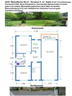 Helle, schöne Wohnung  am AaperWald