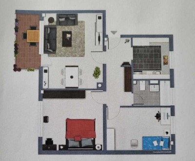 helle 3-Zimmer Wohnung 950 € - 76 m² - 3.0 Zi.