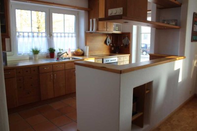 Helle 3-Zimmer Wohnung mit Terrasse und Garten in Dirlewang