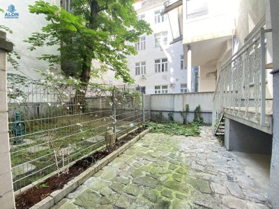 Große 1-Zimmer-Wohnung mit Eigengarten in Toplage – ruhig und direkt neben der U-Bahn!