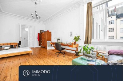 ☀️ Endlich Zuhause - ruhige 2 Zimmer Altbau Wohnung mit Dielen und ca. 3.2m hohe Decken