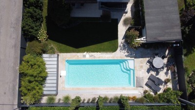 Von April bis Oktober schwimmen und das im Zentrum von Enns!