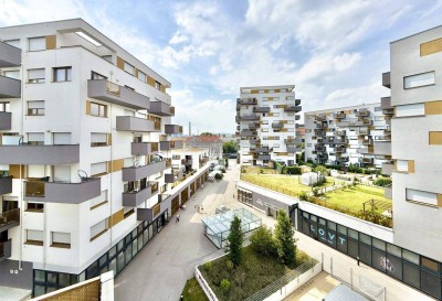 TOP INVESTMENT - BJ 2020 - 4.Liftstock - ca. 67m² gew. NFL - 3 Zimmer - Einbauküche - 2 Balkone - Garage