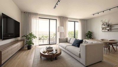 Modernes Zuhause mit Balkon in Elsen