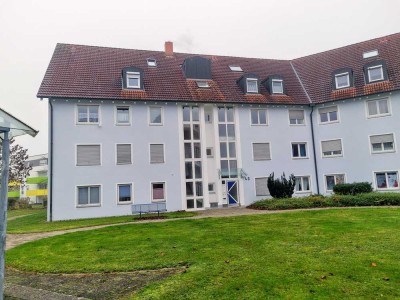 Attraktive und gepflegte 3-Raum-EG-Wohnung mit Balkon und Einbauküche in Sigmaringen