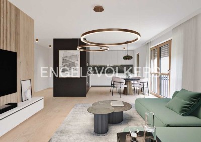 Stilvolle 3-Zimmer Wohnung in exklusivem Villen-Ensemble