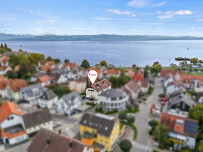 Renovierte 3 Zi.-Wohnung in Top Lage:
seenah u. zentral gelegen