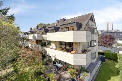 Großzügige Maisonettewohnung mit Dachterrasse im Herzen des Bonner Bundesviertels