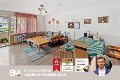 Attraktive 2-Zimmer-Wohnung inkl. modernem Badezimmer und guter Lage in Röthenbach an der Pegnitz