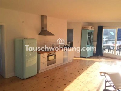 Tauschwohnung: 2 Zi DG Loft + große Terrasse gegen 3 Zi in Prenzlauer Berg