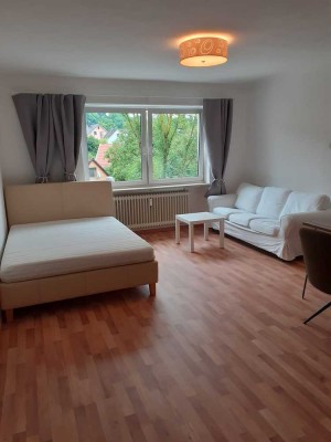 Schöne, möblierte Einzimmer Wohnung in Landshut, Achdorf