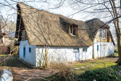 Reetdach-Anwesen mit Potenzial – Ideal für Pferdefreunde und Naturliebhaber