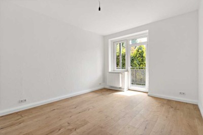Sanierte 3-Raumwohnung mit Balkon in der Delitzscher Straße!