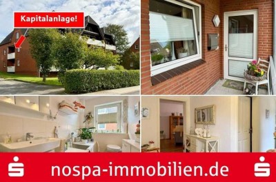 Unbefristet vermietete 3-Zimmer Eigentumswohnung mit Balkon und PKW-Stellplatz in Husum