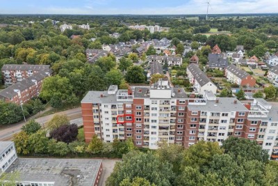 Bremen-Osterholz: Charmante 3-Zi.-Wohnung mit gutem Schnitt und Garagenstellplatz