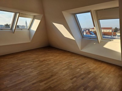 kühle Dachgeschosswohnung ink. Garge in Fußgängerzone