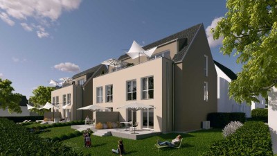 BAUBEGINN ERFOLGT!!! Neubau von 4 DH und 2 EFH in ruhiger, grüner Lage von Bad Homburg OberErlenbach