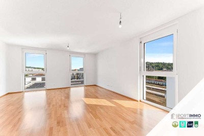Licht, Luft & Lebensqualität – 3-Zimmer-Wohnung mit zwei Loggien im LOK.WEST Esslingen