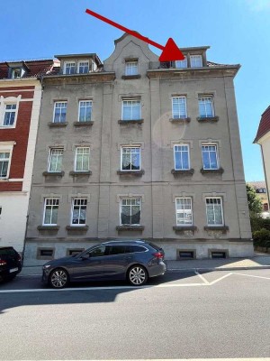Großzügige 3-Raumwohnung mit Küche in Zentrum von Löbau