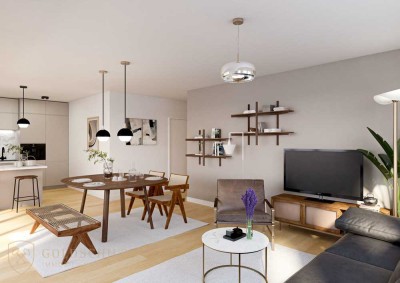 Großzügige 4-Zimmer-Wohnung mit Dachterrasse + Loggia – nachhaltiges Neubauprojekt in Pliezhausen
